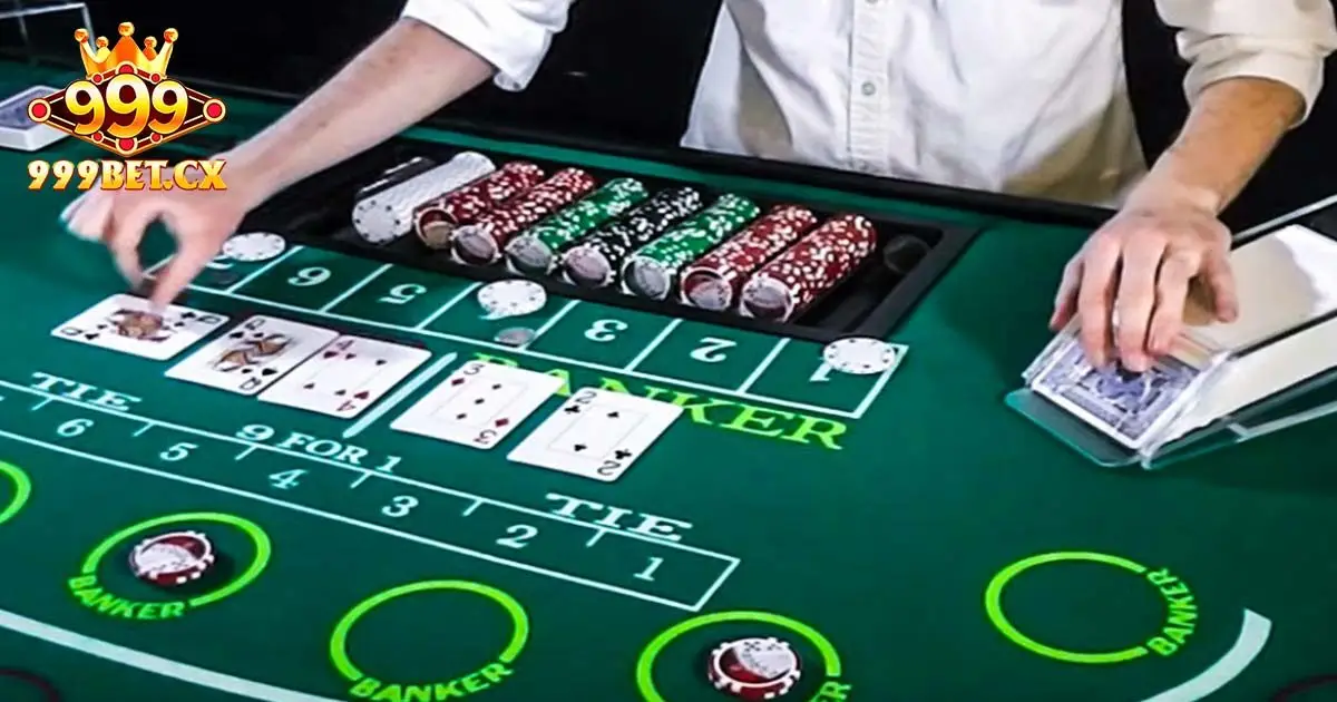 Những hành động khi chơi game bài baccarat