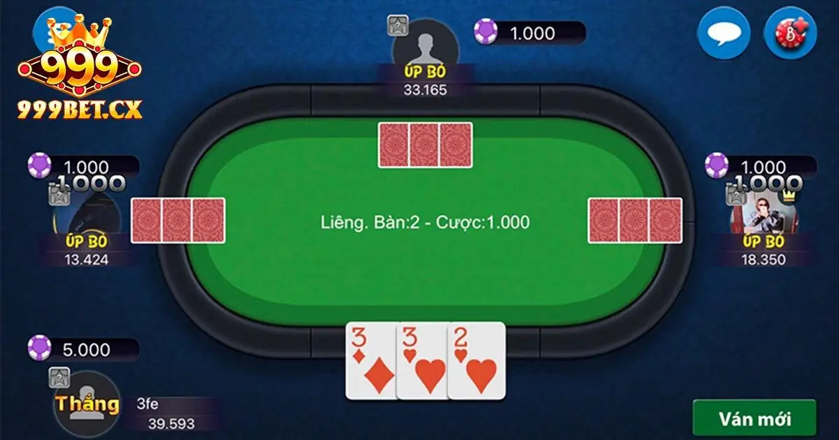 Bỏ túi kinh nghiệm đánh bài liêng 999bet giúp thắng đậm