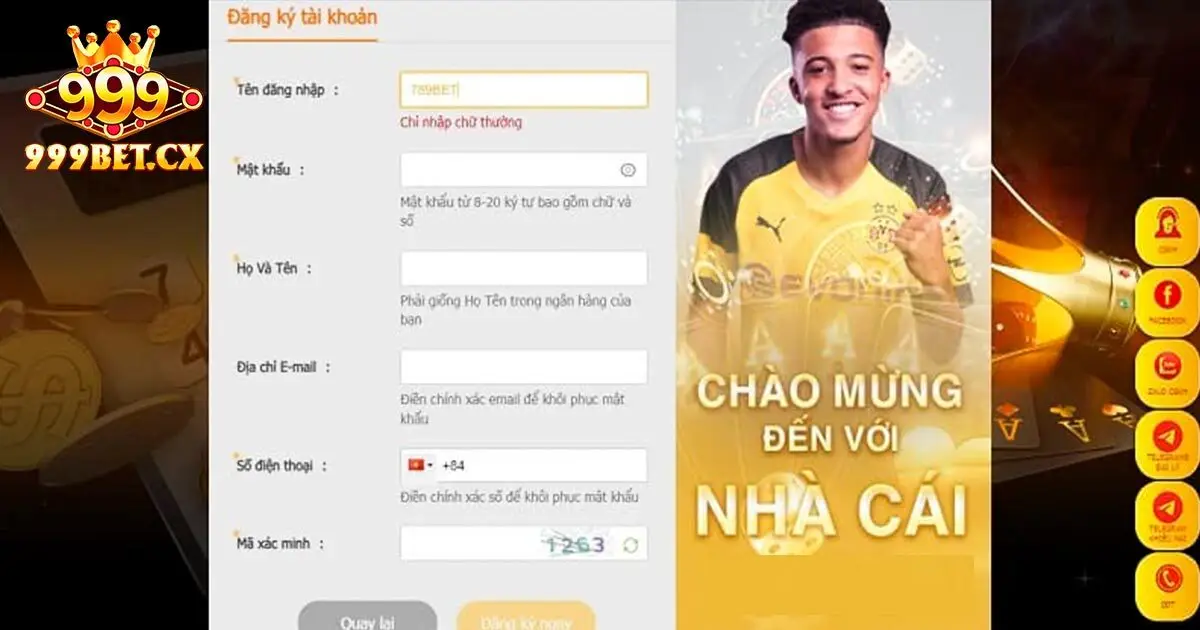 Hướng dẫn các thao tác cơ bản khi tham gia 999bet
