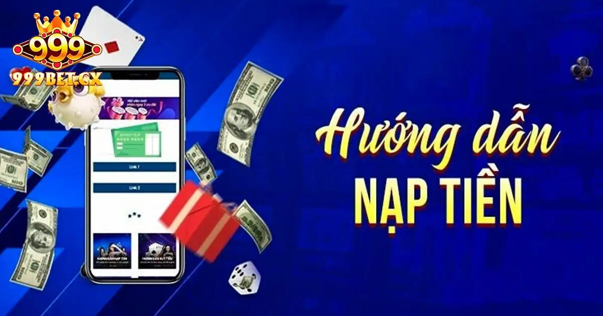 Các bước nạp tiền