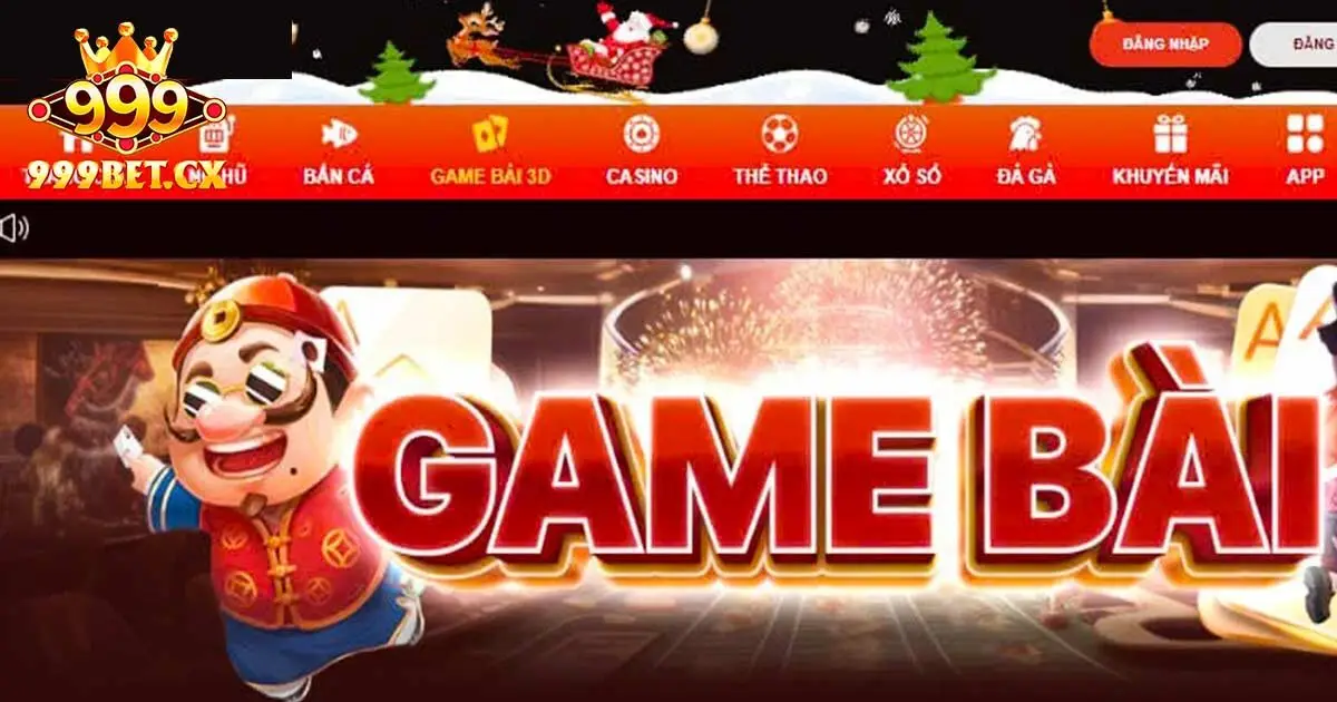 Một số tựa game bài được yêu thích tại 999bet